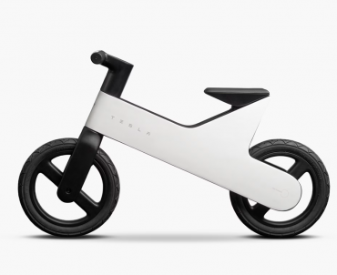 Tesla Steps into Kids’ Cycling Market with Branded Balance Bike